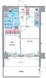 GENOVIA 南千住Ⅵ skygardenの物件間取画像